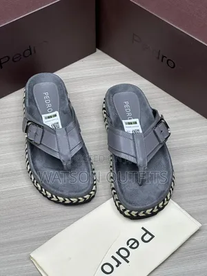 3 Colours Pedro Brand 3 Styles Materials Quality and Original Sandals