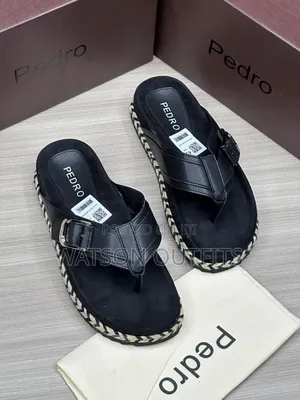 3 Colours Pedro Brand 3 Styles Materials Quality and Original Sandals