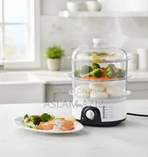 3 Tier Food Steamer(Black+Decker Model Hs6000).
