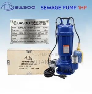 Basoo Sewage Pump 1hp