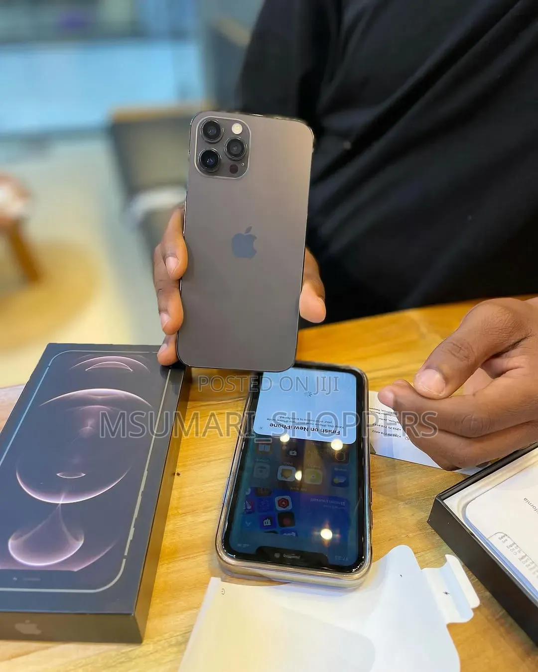 New Apple iPhone 12 Pro Max 256 GB Black