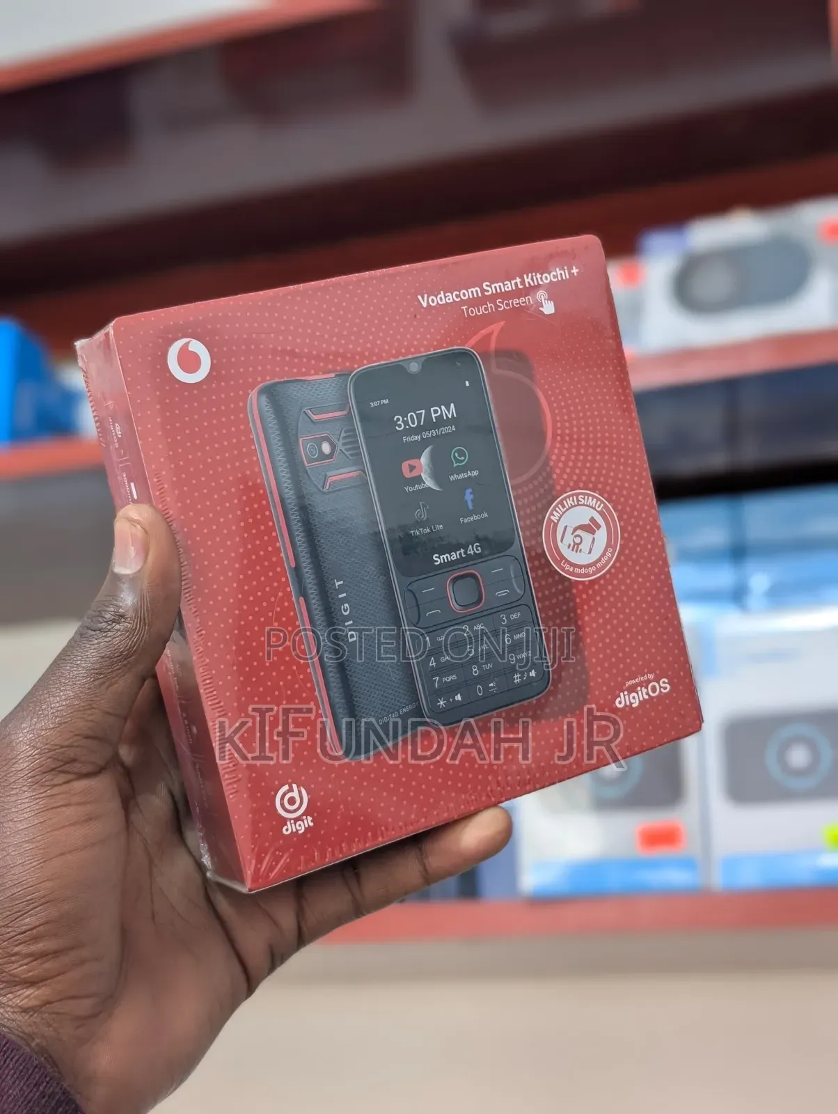 New Vodafone 555 Blue Black