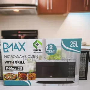 Pmax Microwave Oven 25l With Grill Function Inapasha Na Kuchoma
