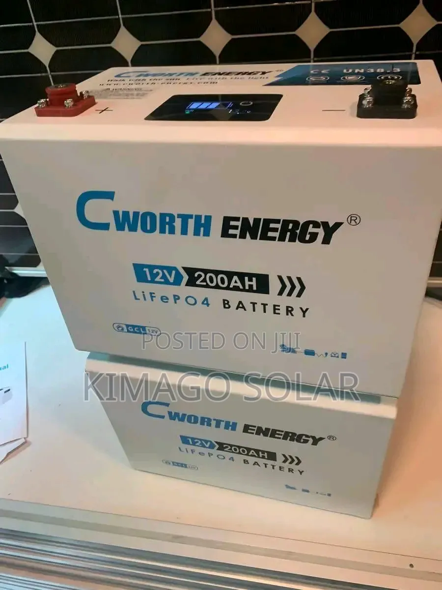 Pata Lithium Battery Leo Kwa Mifumo Ya Solar Ni 200ah 12v
