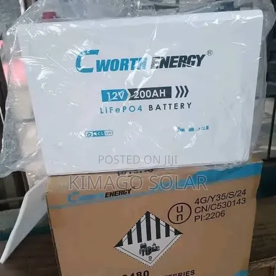 Battery Ya Solar Yenye Teknolojia Ya Lifepo4 200ah 12v