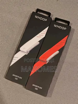A Whoop Fitness Tracker Band Belt