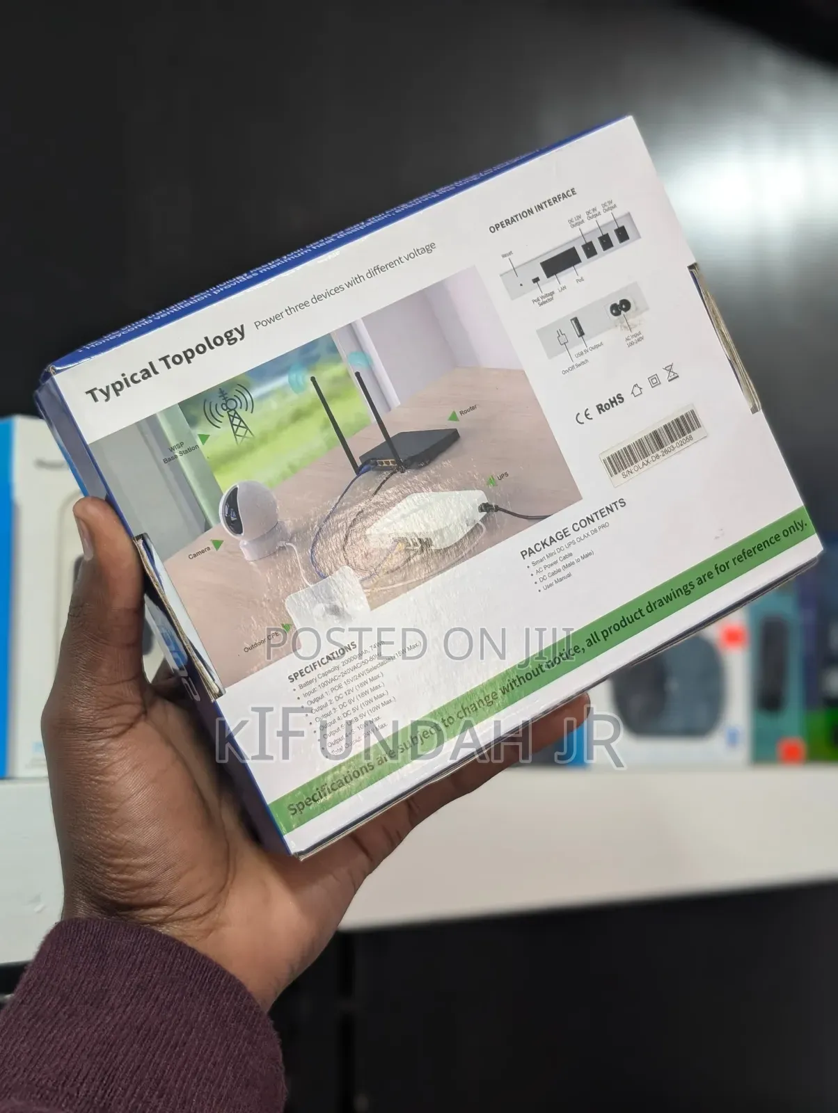 Smart Mini Dc Ups Pro Power