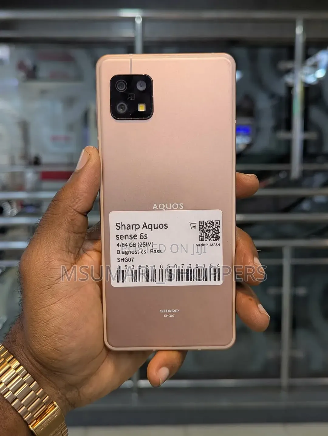 New Sharp Aquos Sense6 64 GB Rose Gold