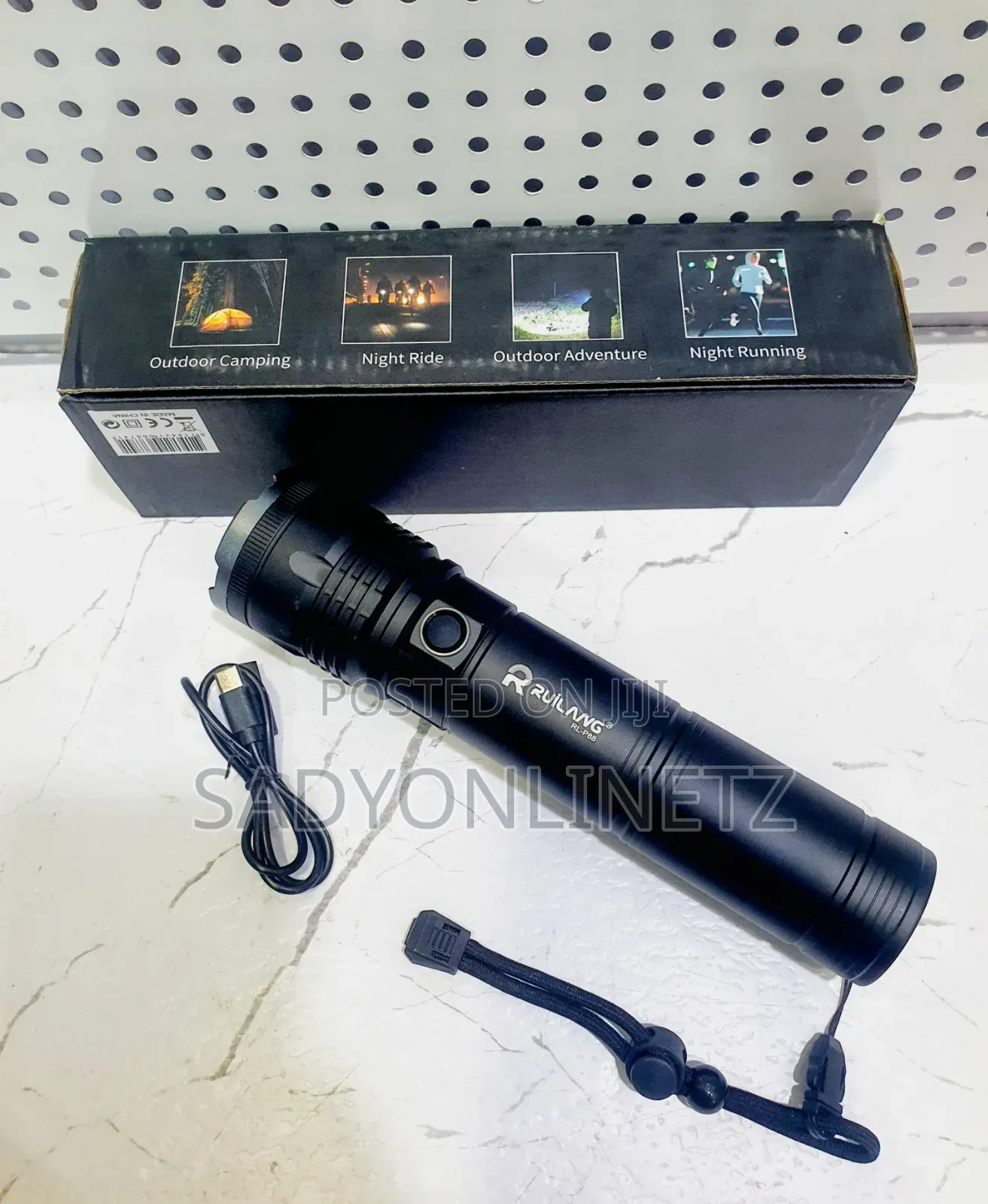 2 in 1 Multifunction Flashlight +Power Bank