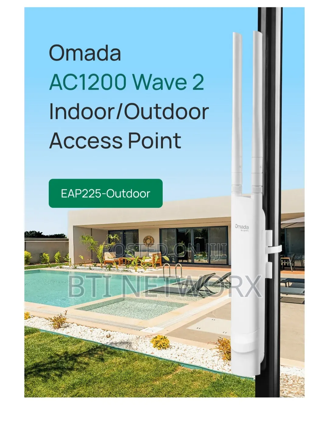 Eap225-Outdoor
Ac1200 Wireless Mu-Mimo Gigabit Outdoor Access Point