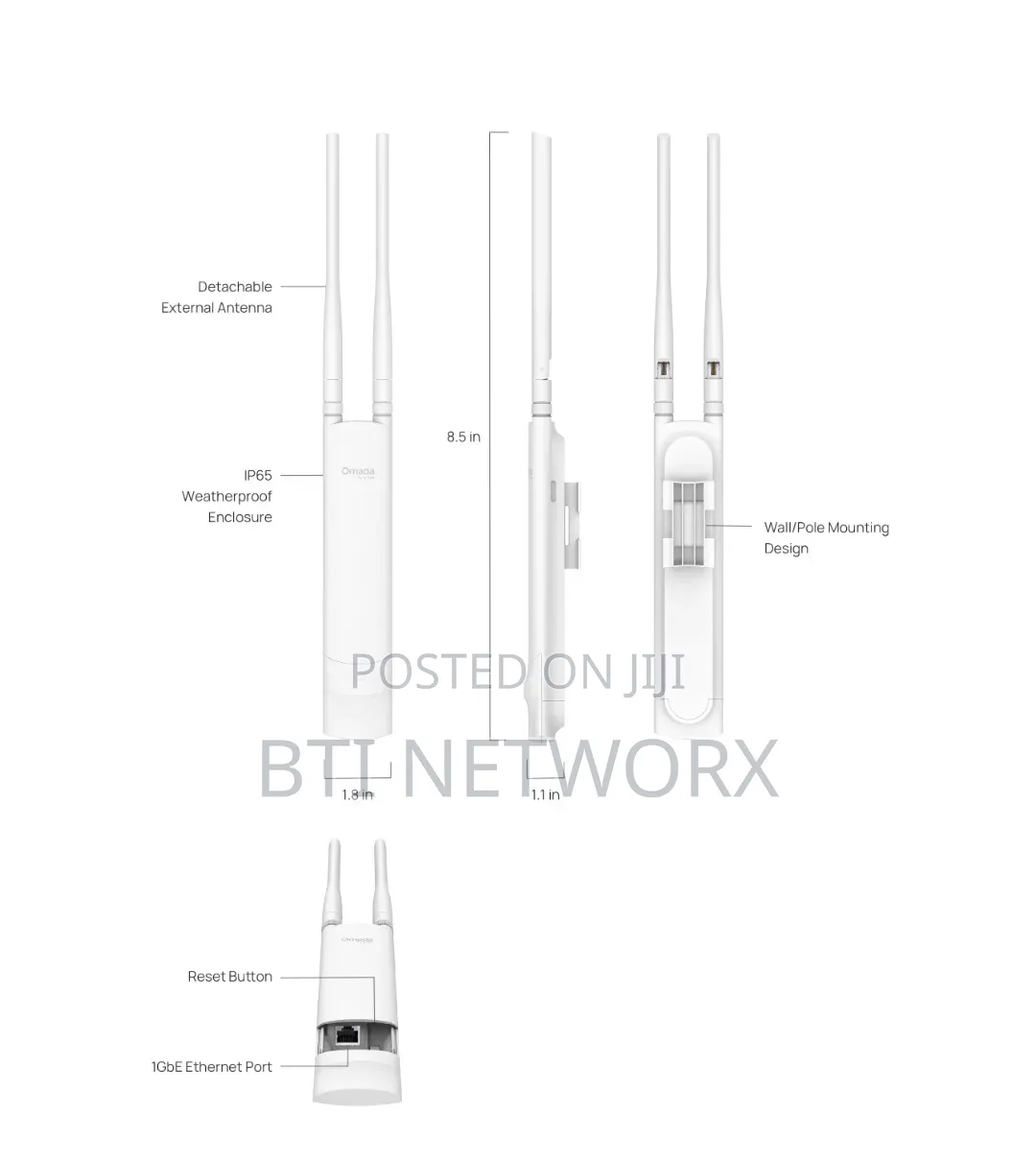 Eap225-Outdoor
Ac1200 Wireless Mu-Mimo Gigabit Outdoor Access Point