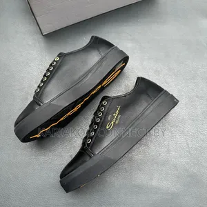 Santoni Leather Sneakers