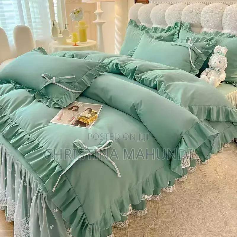 Duvet, Bed Skirt and Pillows