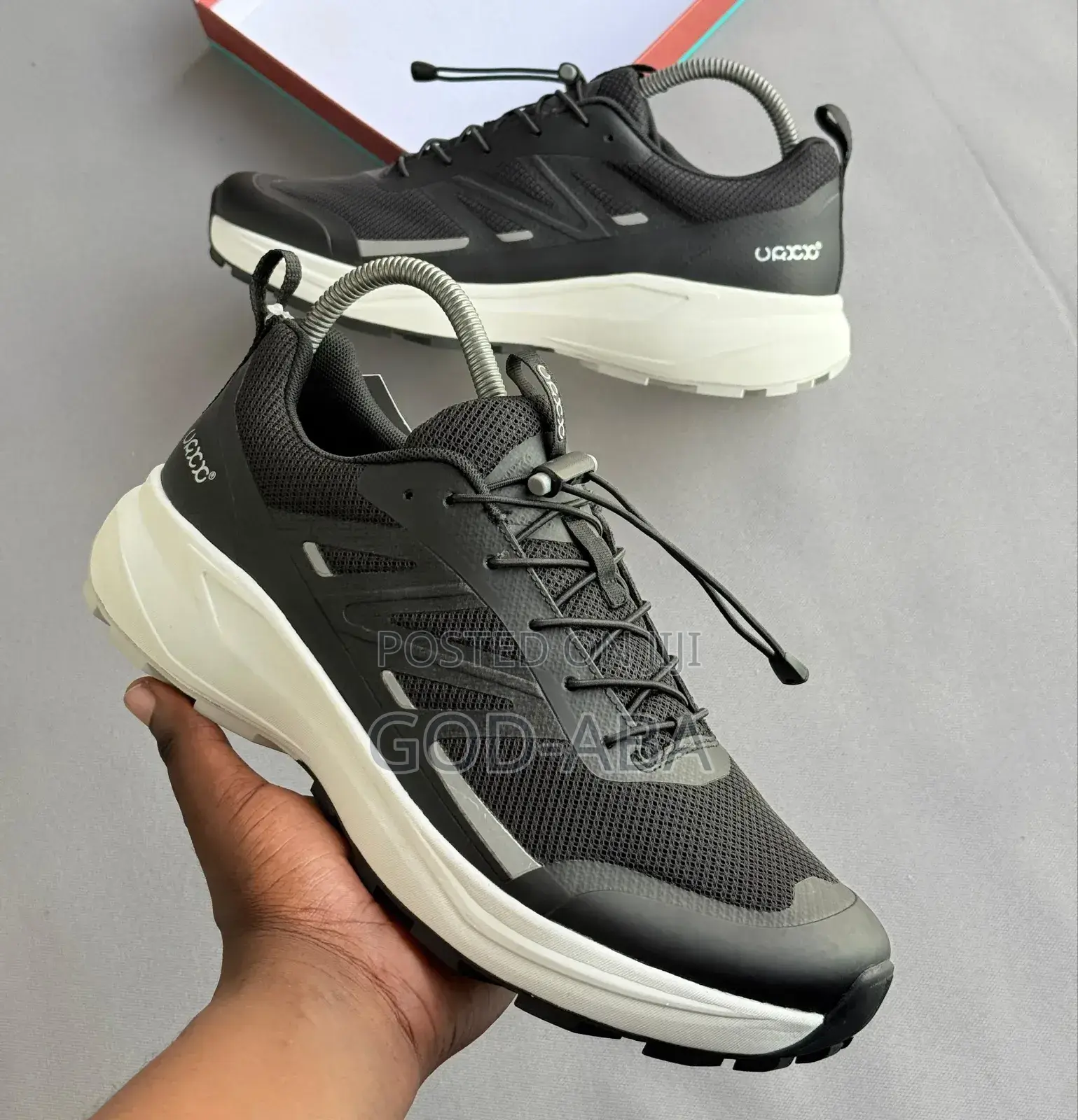 Ecco Mens Leather Shoes