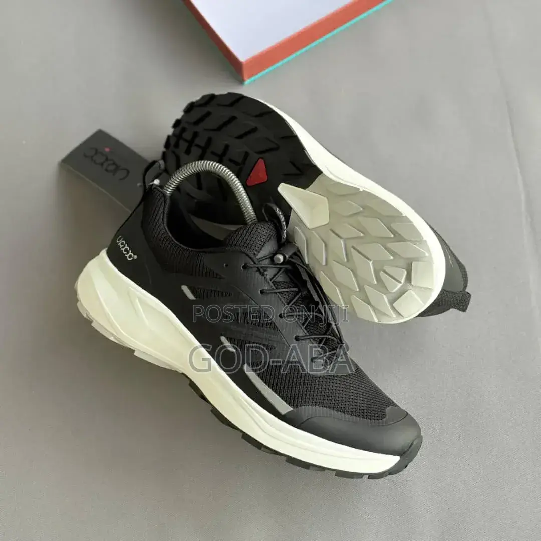 Ecco Mens Leather Shoes