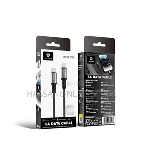 Lenyes Lc564 Type-C to Type-C Pd Braided Fast Charging Cable