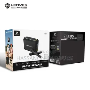 Lenyes S867 200w Outdoor KTV Wireless Speaker + 2 Microphones Karaoke