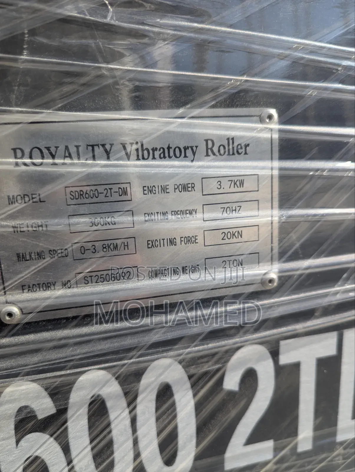  Royalty Road Roller – Nguvu, Ubora Na Ufanisi Wa Kazi! 
