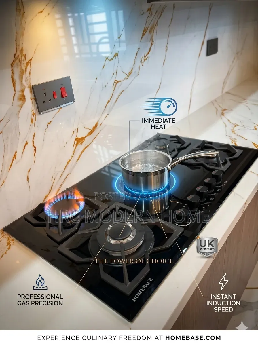 ​Homebase Hybrid Built-in Cooker (90x50cm)