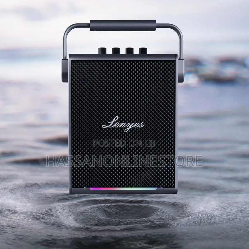Lenyes Titan 1 RGB Illuminated Bluetooth Speaker With Dual Microphones