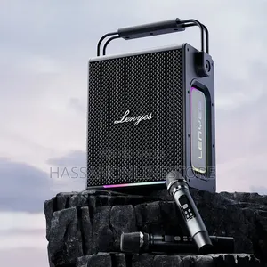 Lenyes Titan 1 RGB Illuminated Bluetooth Speaker With Dual Microphones