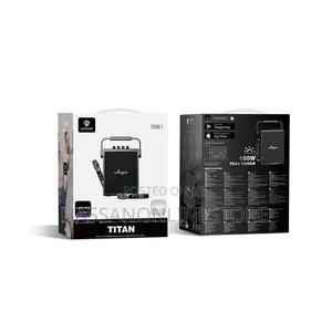 Lenyes Titan 1 RGB Illuminated Bluetooth Speaker With Dual Microphones