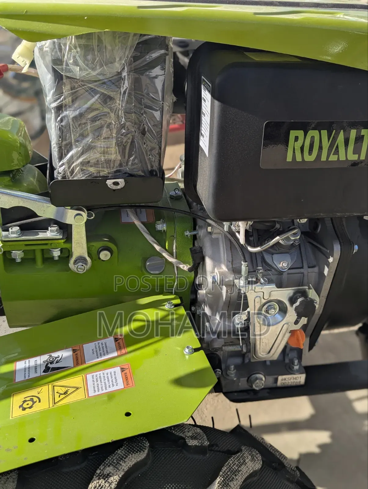  Royalty Diesel Power Tiller 
