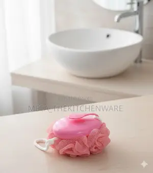 Bath Towel With Grip Holder