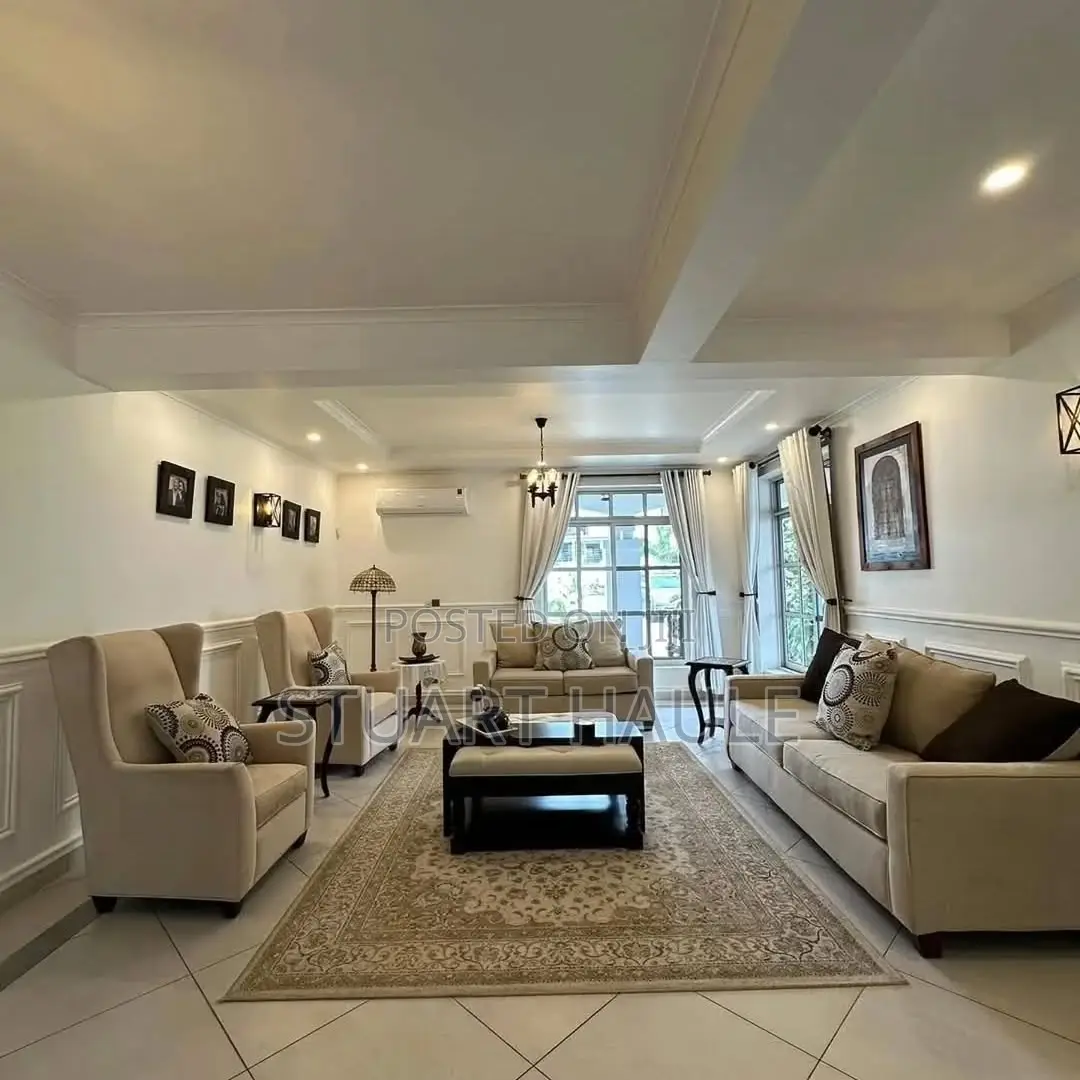 Furnished 5bdrm Villa in Mikocheni for rent