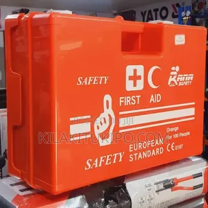 First Aid Kit Safety Box For 100 People European Standard