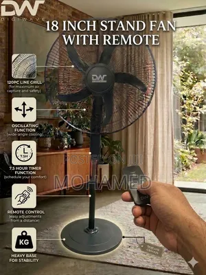 Digiwave 18 Inch Wall Fan 