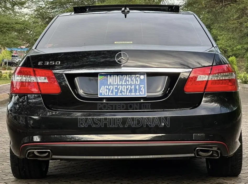 Mercedes-Benz E350 2012 Black