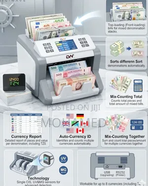  Digiwave Multi Denomination Money Counter 