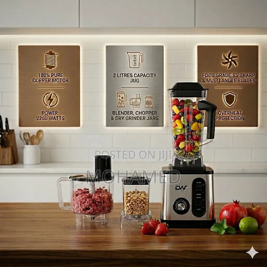  Digiwave Commercial Blender 3 in 1 