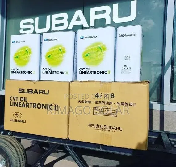 Subaru CVT Lineartronic Ii Fluid 4l Inapatikana Sasa Dumu Jipya