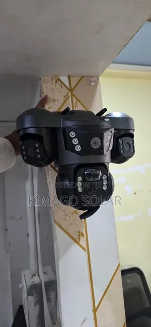 Outdoor Wi-Fi Solar CCTV Camera Triple Lens 