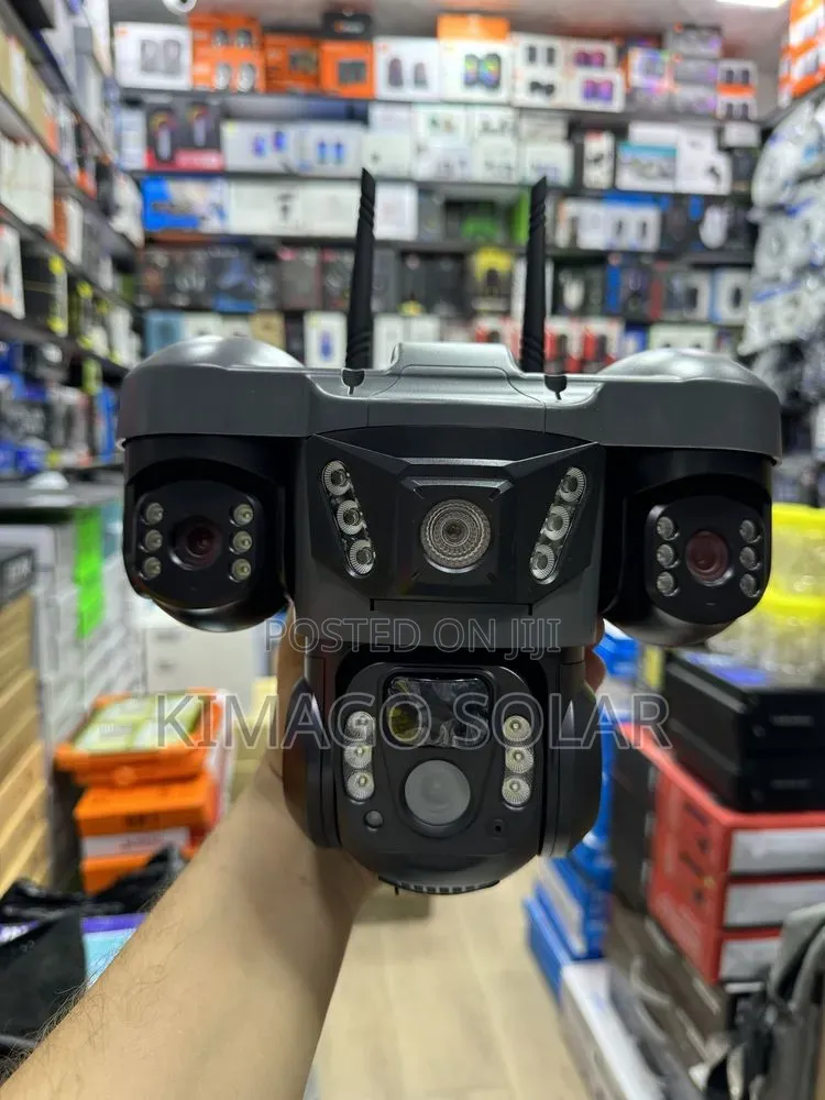 Smart Solar Camera Lenzi 3 Kwenye V380 Pro App 195,000