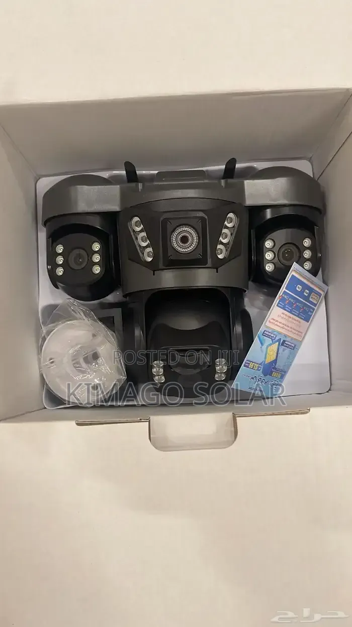 New Model Triple 3lens Wi-Fi Solar Camera 195,000