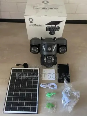 Camera Ya Solar Nje Lenzi 3 Kwa Watu Wenye Wi-Fi