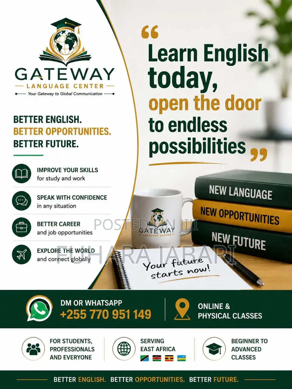 Learn English in 3months