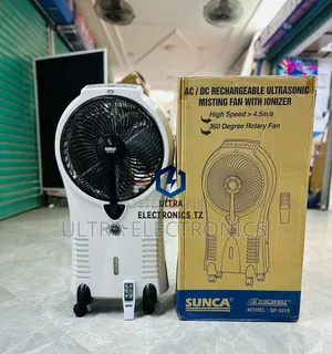 Sunca Ac/ Dc Rechargeable Ultrasonic Air Cooler Lead Acid Battery 12v*