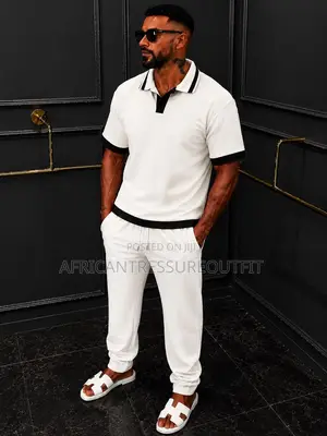 Slatemann 2 Pieces Sets Features a Polo Shirt With Matching Short