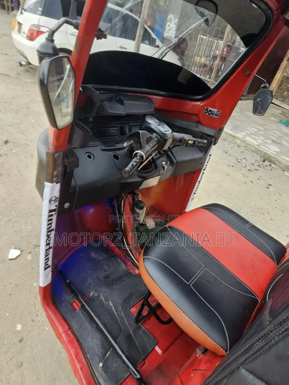 TVS King Deluxe Plus iTouch Start 2022 Red