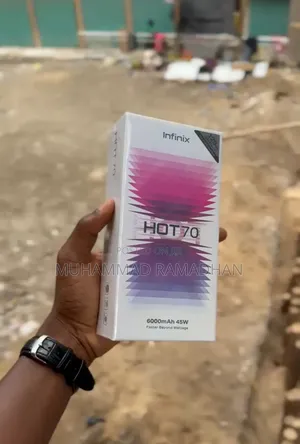 New Infinix Hot 70 128 GB Black