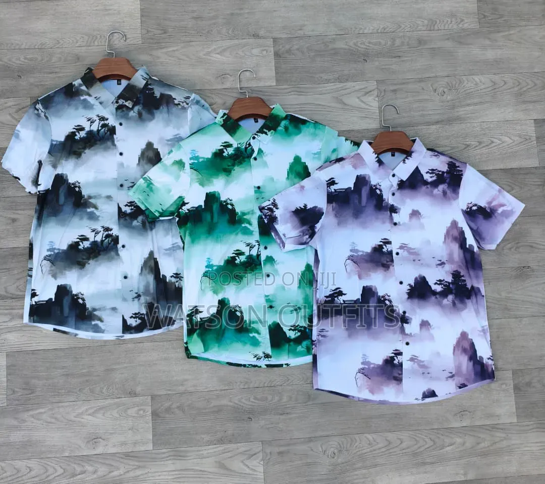Classic Brand New Stylish Mode Shirts Totally Male Wears
