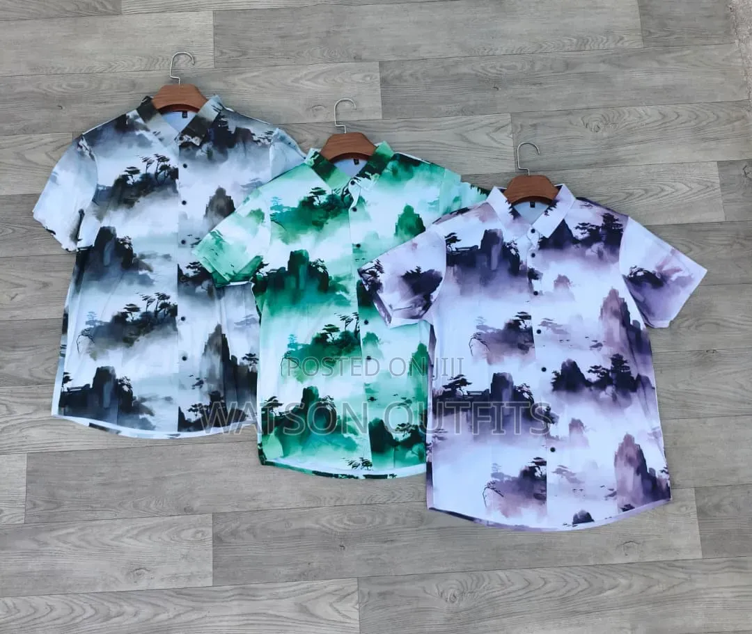 Classic Brand New Stylish Mode Shirts Totally Male Wears