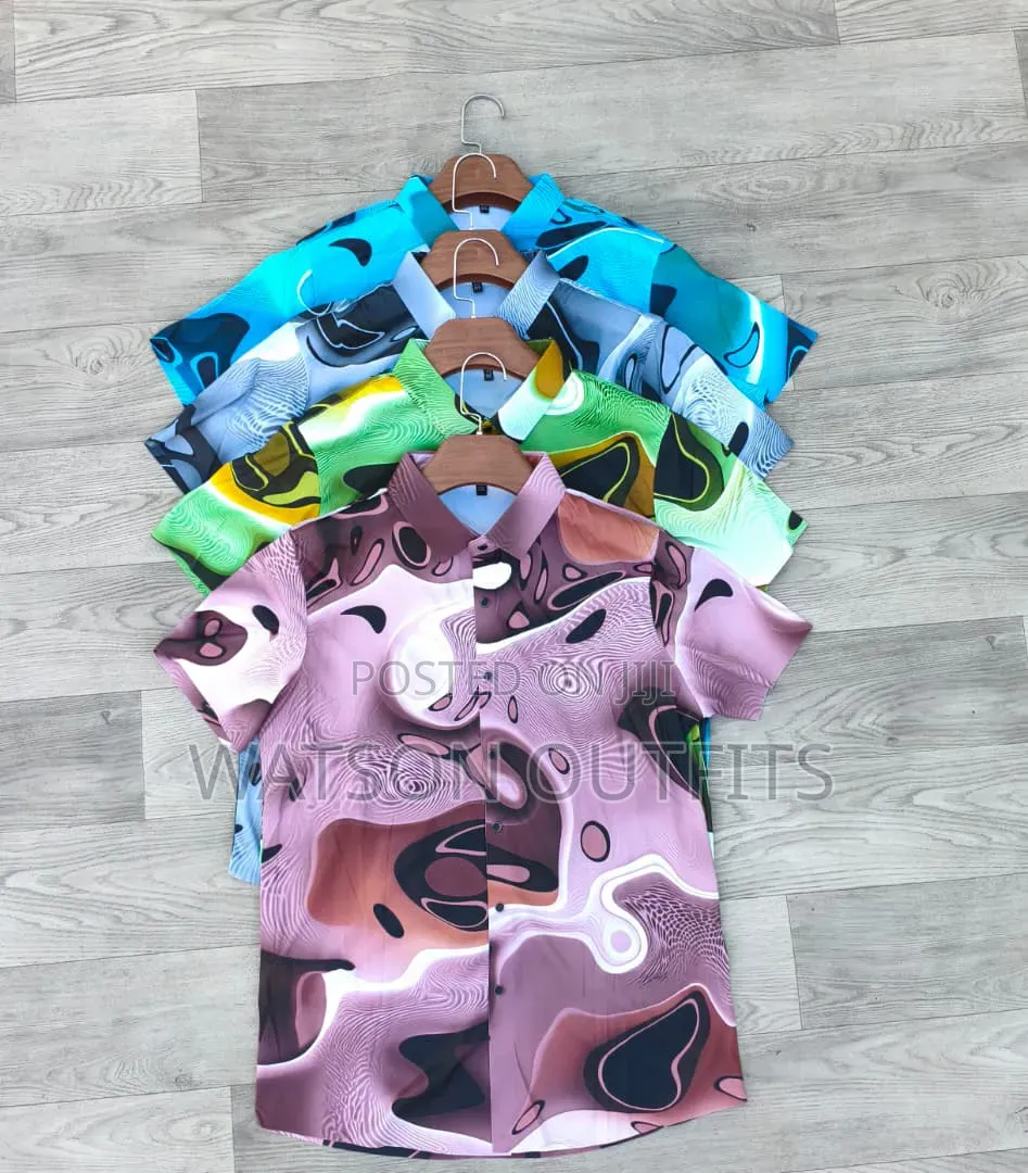 Classic Brand New Stylish Mode Shirts Totally Male Wears
