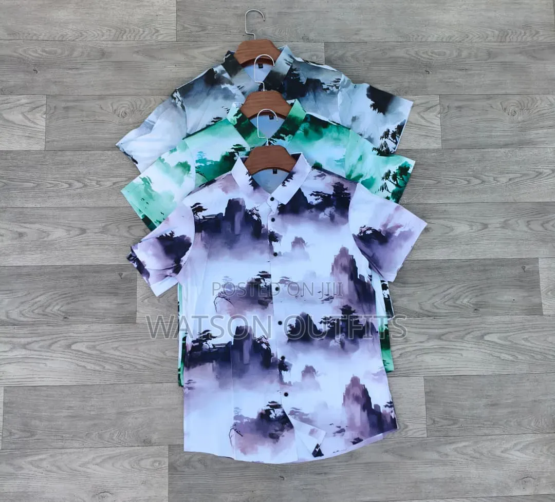 Classic Brand New Stylish Mode Shirts Totally Male Wears