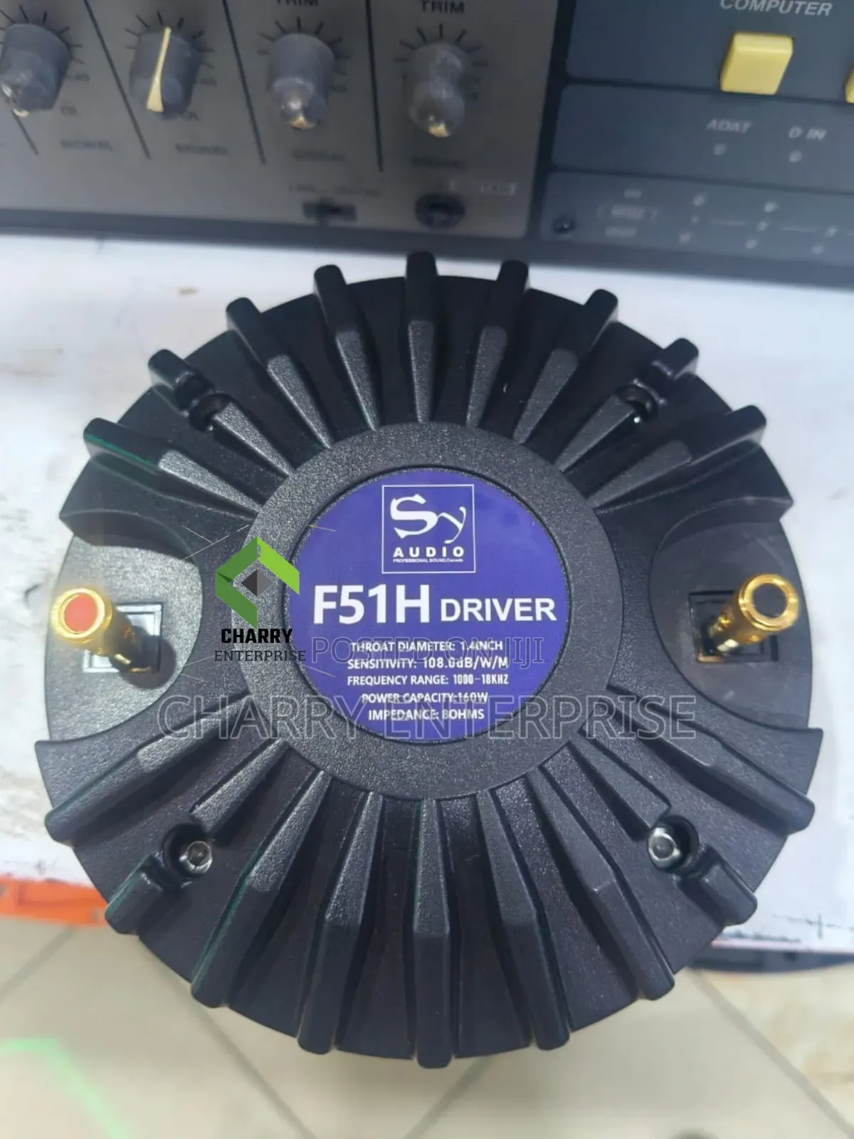 Sy Audio Tweeter F51h Driver 
Twita Coil Size 51.5
With 160watt 8 Ohms