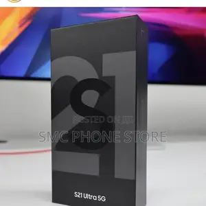 New Samsung Galaxy S21 Ultra 5G 128 GB Black